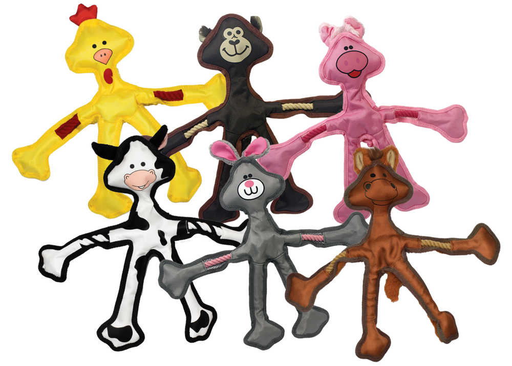 Multipet Skele-Ropes Dog Toy - 15"