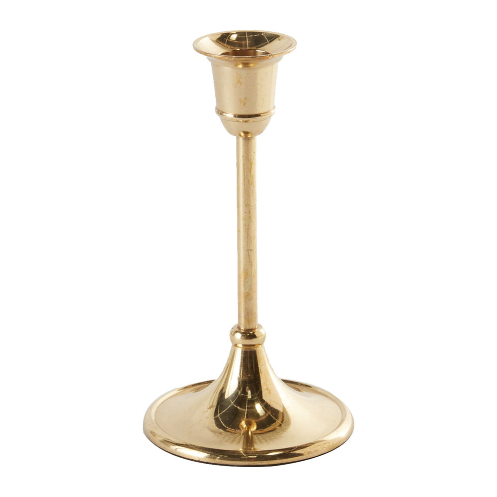 Antique Metal Candleholders By Accent Decor