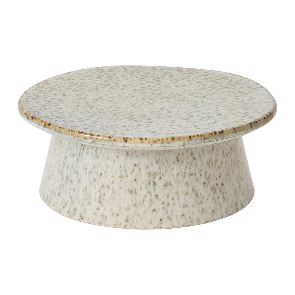 Starling Speckled Ceramic Serving & Display Stands By Accent Decor
