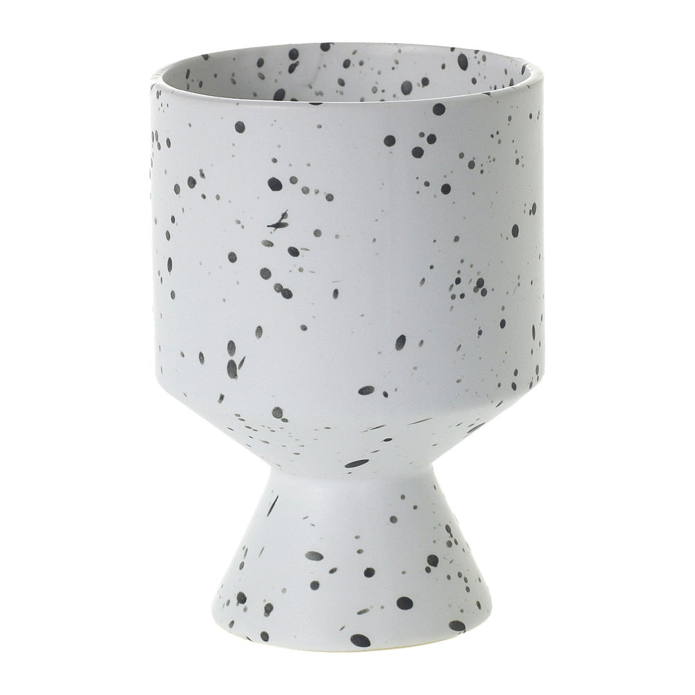 De Vil Speckled Ceramic Pots By Accent Decor