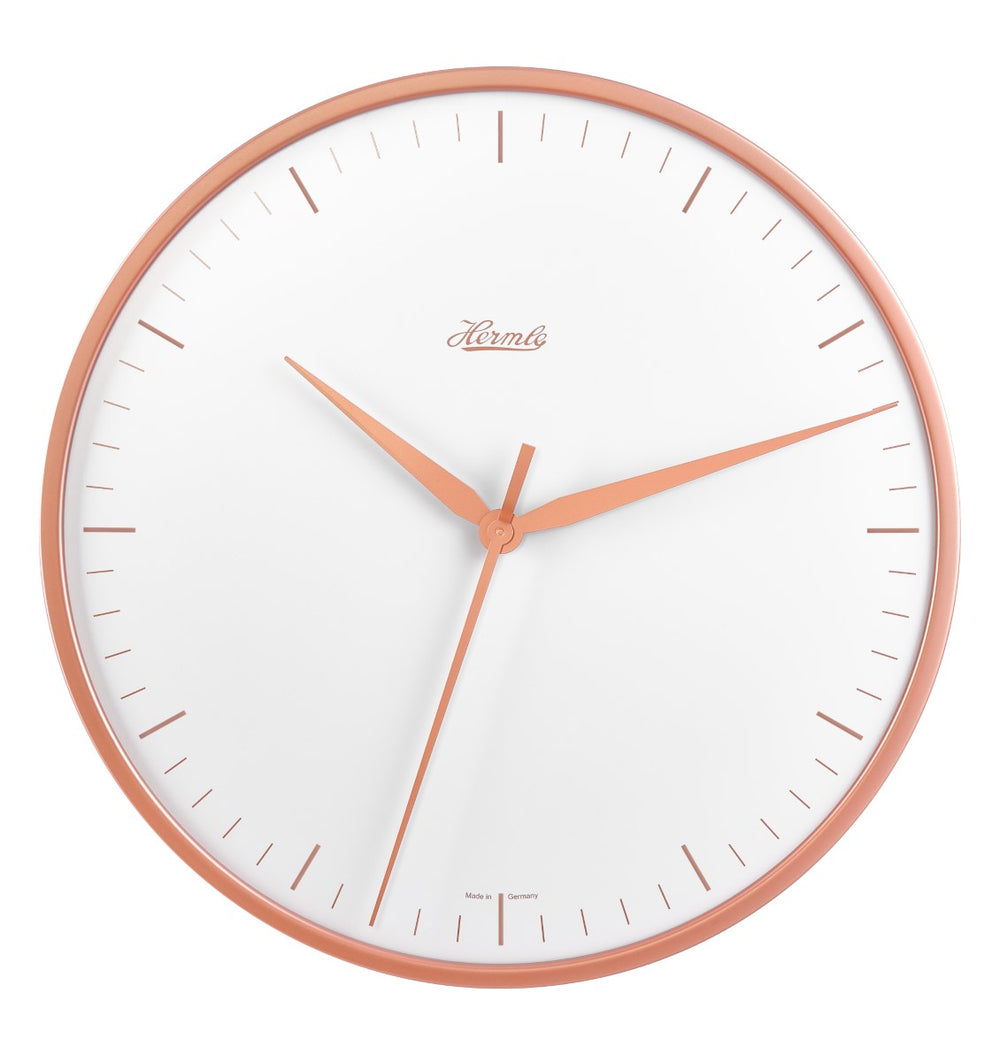 Hermle Aria Modern Quartz 16" Wall Clock (5 Styles Available)