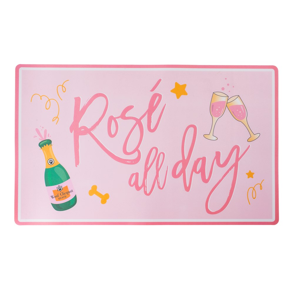 Haute Diggity Dog Rose' All Day Placemat