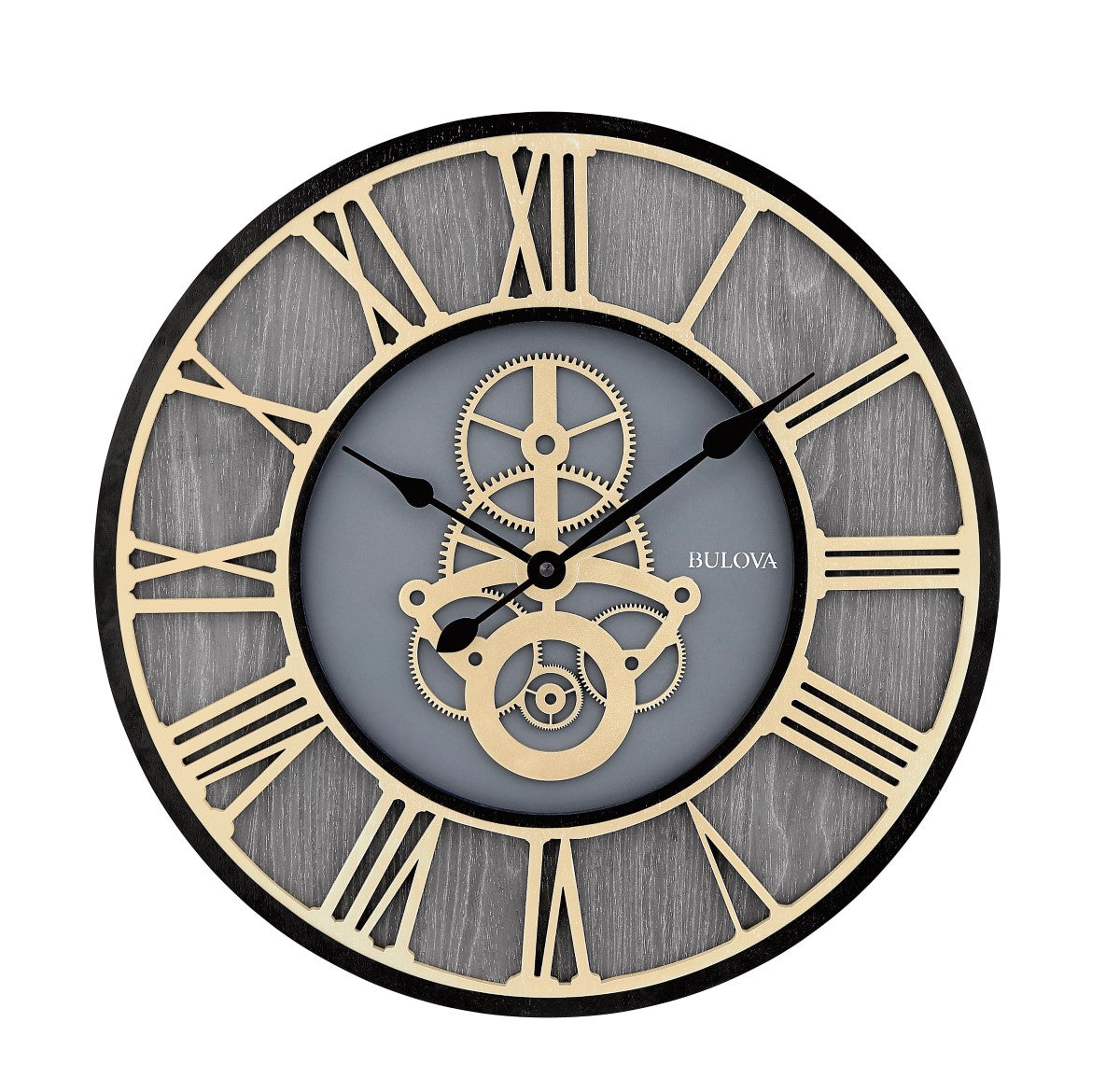 Bulova C4347 Timepiece 20" Wall Clock Playful Tail