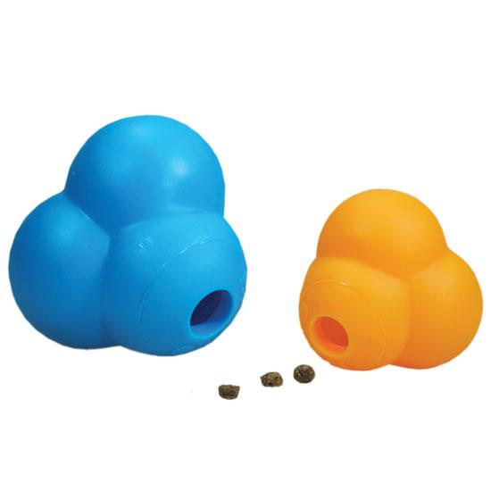 OurPets Our Pets Dog Atomic Treat Ball or - Blue / Orange