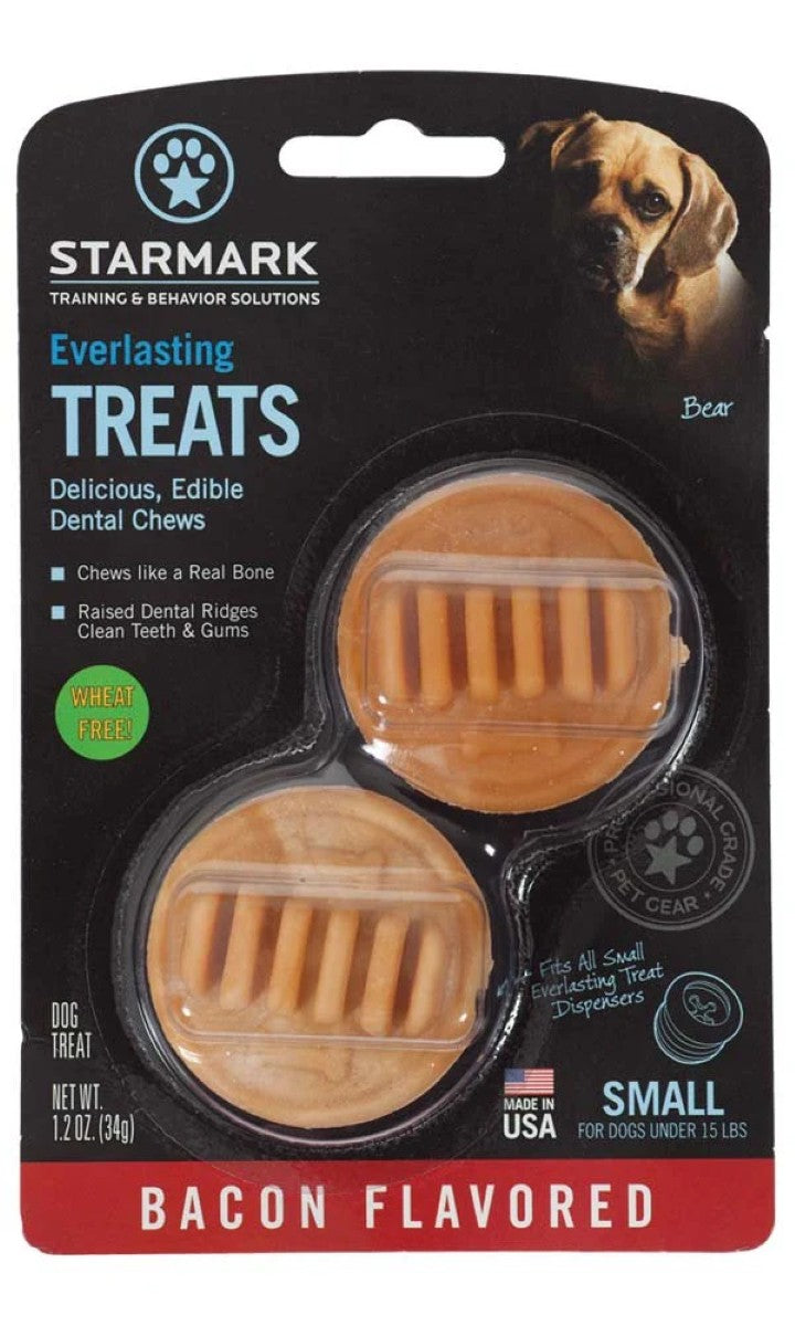 Starmark Everlasting 2-Count Treat Ball Refill Treats - Liver, Chicken, BBQ, or Bacon