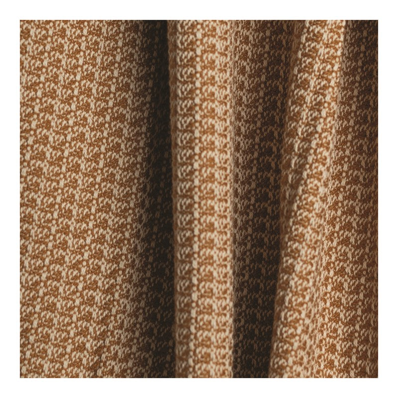 Zig Zag Bronze Throw Pillow