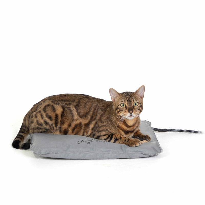 K&H Pet Products Lectro-Soft Outdoor Heated Pet Bed (Gray)