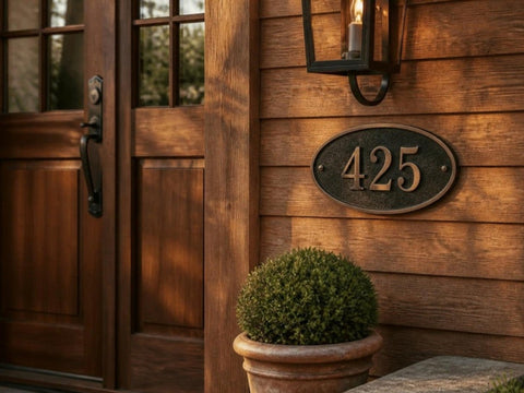 Address plaques