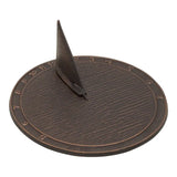Whitehall Day Sailor Sundial - French Bronze