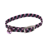 Li'l Pals Elasticized Safety Kitten Collar with Reflective Threads - Neon Pink