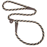 Mendota Pet Slip Lead 1/2" - Mocha