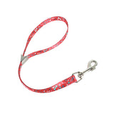 Styles Adjustable Grooming Loop with Bolt Snap - 3/8" x 18" / Red Bones