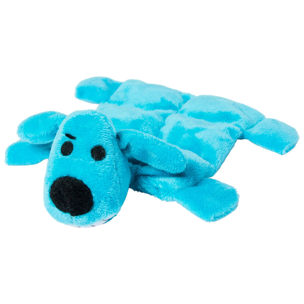 Multipet Minipet Loofa Squeaker Mat Plush Dog Toy - 6.5"