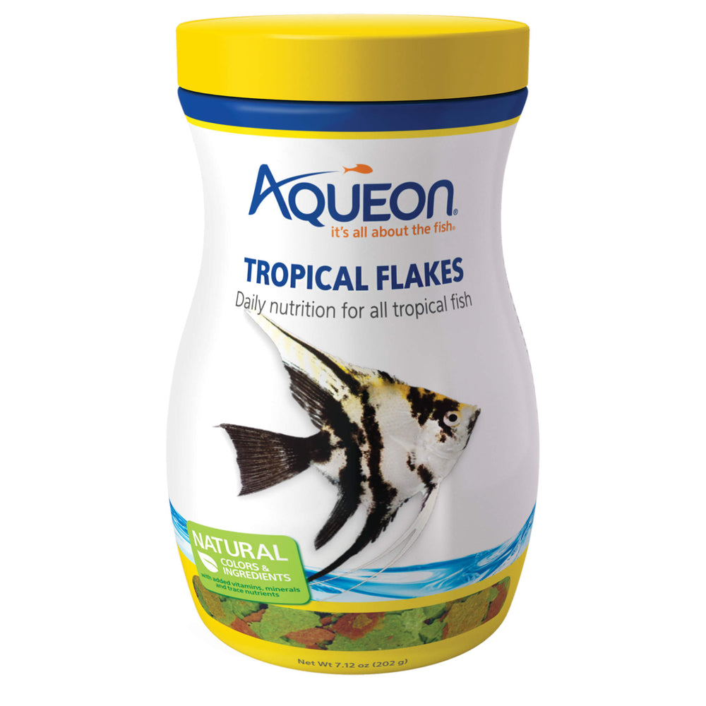 Aqueon Tropical Fish Food Flakes - 7.12 ounces