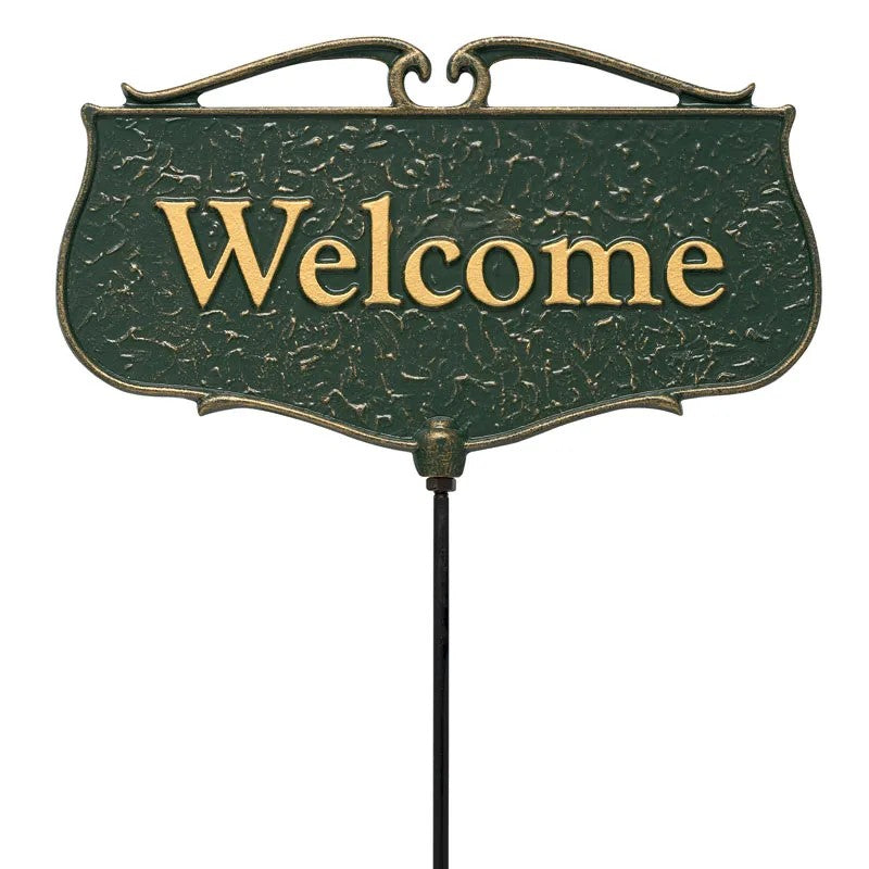 Whitehall Welcome Garden Entryway Sign