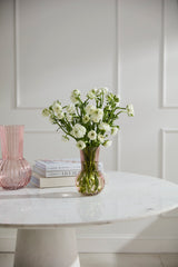 Peony Ribbed Textured Vases By Accent Decor