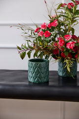 Foret Ceramic Pot By Accent Decor