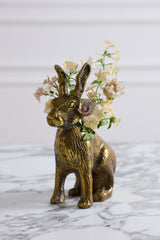 Golden Hare Vase By Accent Decor