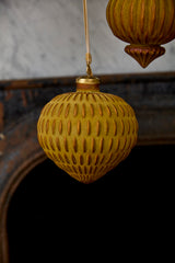 Nutmeg Glass Ornaments By Accent Decor