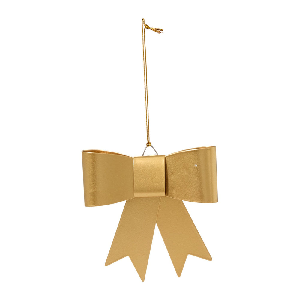 Perfect Bow Metal Ornament (Set of 6) By Accent Decor