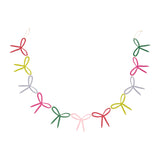 Brightly Bow Metal Garland By Accent Decor
