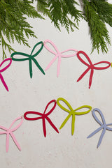 Brightly Bow Metal Garland By Accent Decor