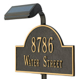 Whitehall Solar Lamp with Extender - Lawn