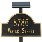 Whitehall Solar Lamp with Extender - Lawn