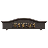 Whitehall Two Sided Personalized Topper - Bronze
