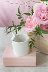Peeking Bunny Ceramic Pot By Accent Decor