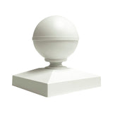 Whitehall Ball Finial - White