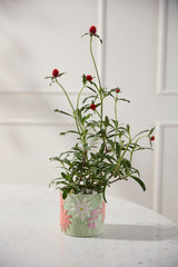 Linton Hand-Painted Glossy Pot By Accent Decor