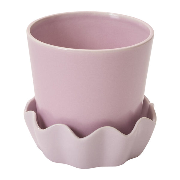 Accent Decor Springvale with Saucer Ceramic Pots By Accent Decor