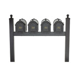 Whitehall Multi Mailbox Quad Package Personalized Plaque - Bronze