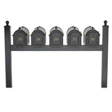 Whitehall Multi Mailbox Quint Package Personalized Plaque - Bronze
