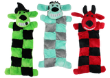 Multipet Halloween Loofa Squeaker Mat Plush Dog Toy - 12"