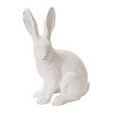 Garden Rabbit Sculptural Matte Figurines By Accent Decor