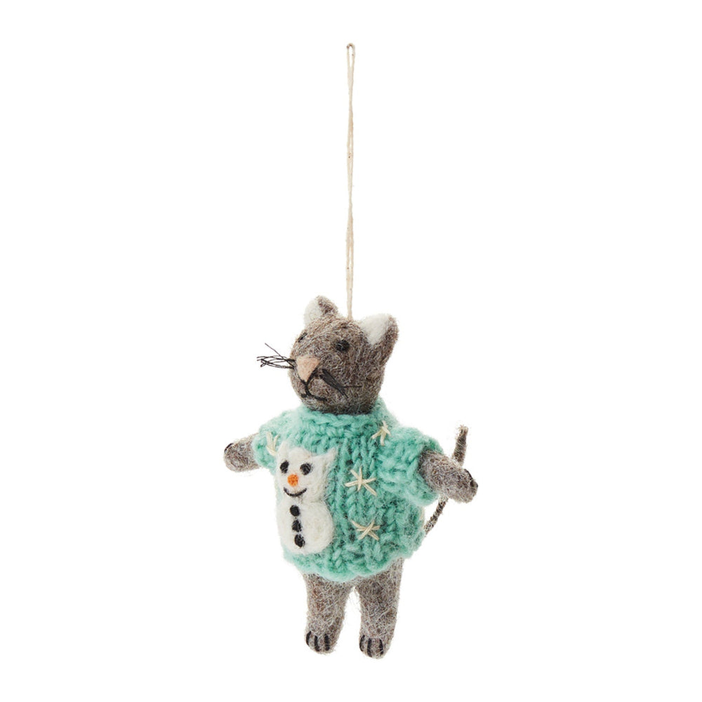 Ugly Sweater Felt Ornament (Set of 4) By Accent Decor