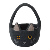 Tricks and Treats Felt Baskets By Accent Decor