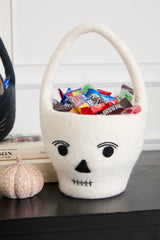 Tricks and Treats Felt Baskets By Accent Decor