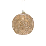 Adriatic Glass Ornaments By Accent Decor - 6"
