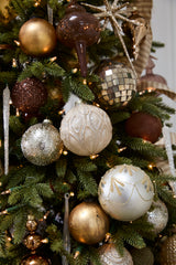 Antoinette Glass Ornaments By Accent Decor