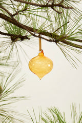 Etched Bauble Glass Ornaments By Accent Decor