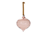 Etched Bauble Glass Ornaments By Accent Decor - Smoke