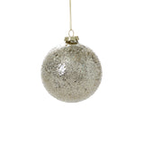 Isha Glass Ornaments By Accent Decor - 4"