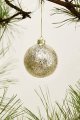 Isha Glass Ornaments By Accent Decor