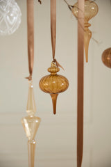 Nicolette Glass Ornaments By Accent Decor