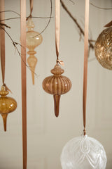 Nicolette Glass Ornaments By Accent Decor