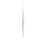 Prism Icicle Glass Ornaments By Accent Decor - 0.5" x 7.5"