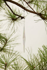 Prism Icicle Glass Ornaments By Accent Decor